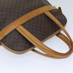 Celine Vintage Macadam Handbag Canvas and Leather - image 16