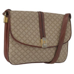Celine Vintage Macadam Shoulder Bag Canvas and Leather - image 14