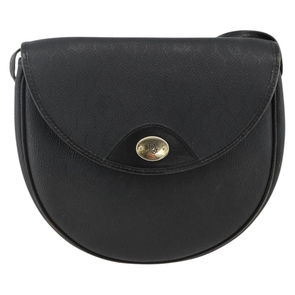 Christian Dior Vintage Honeycomb Shoulder Bag Canvas and Leather - image 1