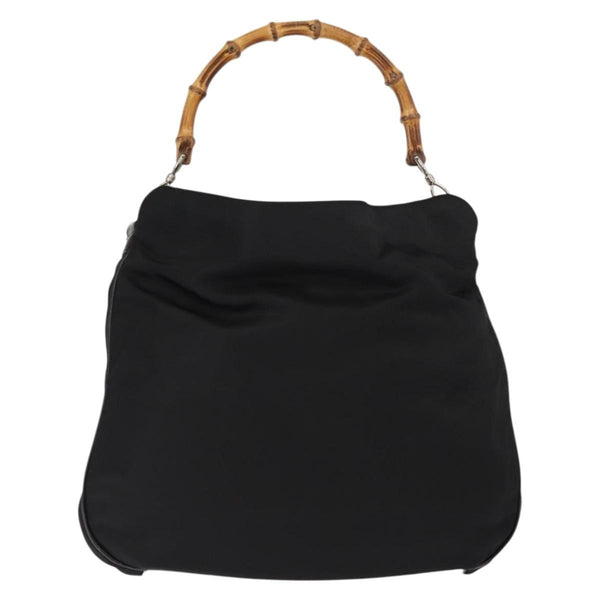Gucci Vintage Bamboo Handle Bag Nylon
