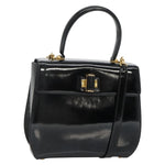 Salvatore Ferragamo Gancini handbag Patent leather - image 18