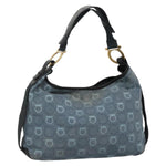 Salvatore Ferragamo Gancini Shoulder Bag Canvas - image 14