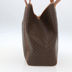 Celine Vintage Macadam Shoulder Bag Canvas and Leather - image 4