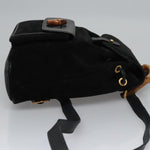 Gucci Gucci bamboo backpack daim mini - image 3