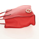 Gucci Grand Prix Interlocking GG Tote Grainy Leather Large - image 3