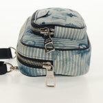Louis Vuitton Outdoor Pouch Limited Edition Monogram Watercolor Stripes Denim - image 3