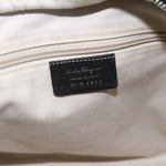 Salvatore Ferragamo Gancini handbag Suede - image 6