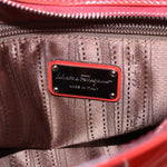 Salvatore Ferragamo Gancini handbag Patent leather - image 6