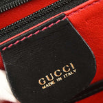 Gucci Vintage Convertible Bamboo Top Handle Bag Leather Medium - image 5