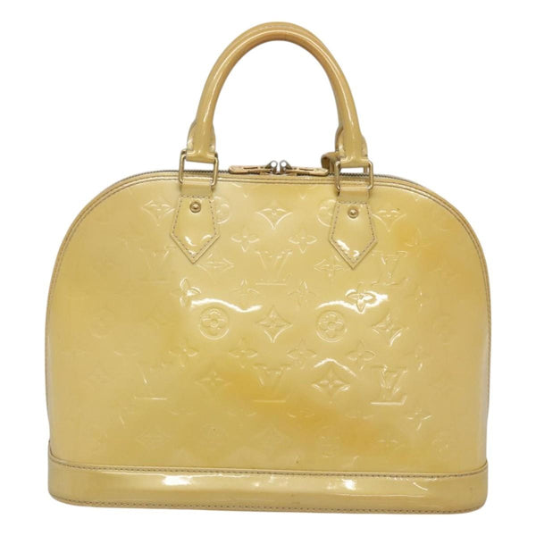 Louis Vuitton Alma Handbag Patent Leather
