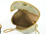 Christian Dior Vintage Honeycomb Shoulder Bag Canvas - image 3