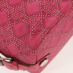 Christian Dior Cannage Handbag Canvas - image 9