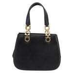 Salvatore Ferragamo Gancini handbag Leather - image 2