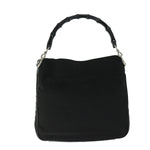 Gucci Vintage Bamboo Handle Bag Nylon - image 1
