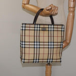 Burberry Nova Check Tote canvas check pattern Small - image 13