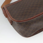Celine Vintage Macadam Shoulder Bag Canvas and Leather - image 10