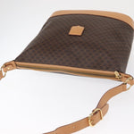 Celine Vintage Macadam Shoulder Bag Canvas and Leather - image 14