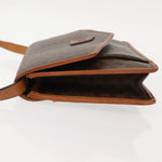 Celine Vintage Macadam Shoulder Bag Canvas and Leather - image 4