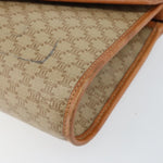 Celine Vintage Macadam Shoulder Bag Canvas and Leather - image 9