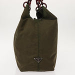 Prada Resin Handle Tote Tessuto - image 4