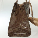 Salvatore Ferragamo Gancini Tote Vinyl - image 4