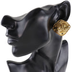 Chanel Vintage CC Clip-On Earrings Metal - image 2