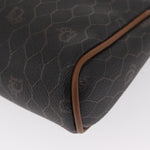 Christian Dior Vintage Honeycomb Zip Pouch Coated Canvas Medium - image 9