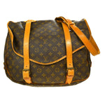 Louis Vuitton Saumur Handbag Monogram Canvas 43 - image 1