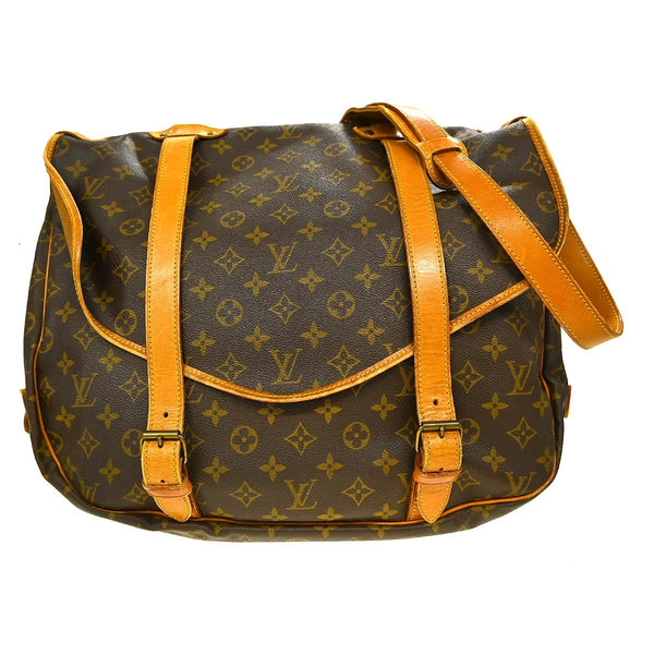 Louis Vuitton Saumur Handbag Monogram Canvas 43 - image 1