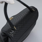 Bally Vintage Handbag Quilted Leather - image 17