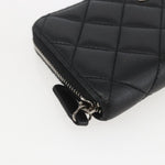 Chanel Zip Around Organizer Wallet Quilted Lambskin Large - image 9