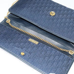 Christian Dior Vintage Chain Flap Shoulder Bag Diorissimo Canvas Medium - image 17