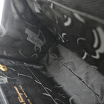 Salvatore Ferragamo Convertible Vara Bow Tote Lizard Embossed Leather Small - image 14