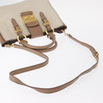 Miu Miu Madras Convertible Lock Tote Leather Medium - image 16