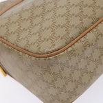 Celine Vintage Macadam Shoulder Bag Canvas and Leather - image 9