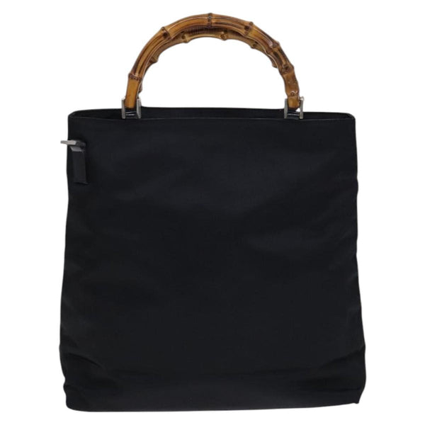 Gucci Vintage Bamboo Handle Bag Nylon