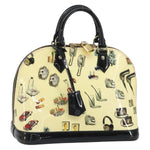 Louis Vuitton Alma Handbag Limited Edition Stickers Monogram Vernis PM - image 18