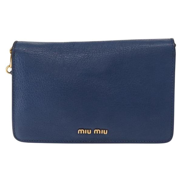 Miu Miu Shoulder Bag Leather