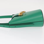 Salvatore Ferragamo Gancini handbag Leather - image 4