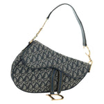 Christian Dior Saddle Handbag Oblique Canvas Medium - image 1