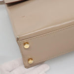 Salvatore Ferragamo Gancini Convertible Top Handle Bag Leather Mini - image 11