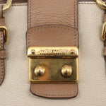 Miu Miu Madras Convertible Lock Tote Leather Medium - image 13