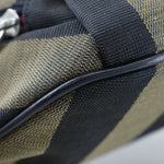 Fendi Front Pocket Waist Bag Pequin Canvas - image 6