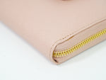 Prada Bow Zip Around Wallet Saffiano Leather Long - image 7
