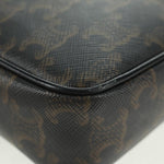 Celine Logo Messenger Bag Triomphe Coated Canvas Medium - image 9