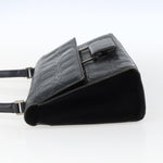 Salvatore Ferragamo Gancini handbag Leather - image 3