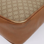 Celine Vintage Macadam Shoulder Bag Canvas and Leather - image 10