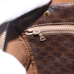 Celine Vintage Macadam Handbag Canvas and Leather - image 19