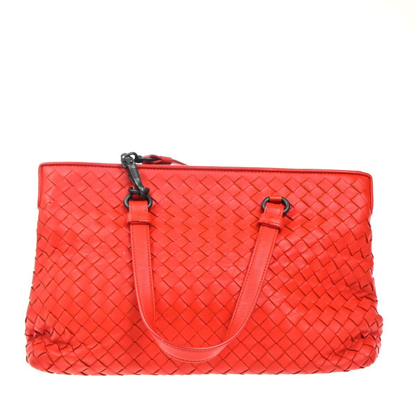 Bottega Veneta 2-Pocket Convertible Tote Intrecciato Nappa Medium
