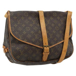 Louis Vuitton Saumur Handbag Monogram Canvas 35 - image 15